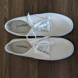 Coxist White Shoes Size 10